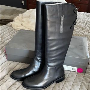 NIB Vince Camuto Cici wide calf leather boots